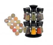 profilineindia - ELEGANTSTYLER 360Â° Revolving Spice Rack Masala Rack Spice Box Masala Jar 16 Piece Spice Set  (Plastic)