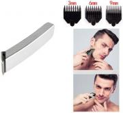 profilineindia - NOVANS2161045  ADULT PROFESSIONAL TRIMMER ANGLE HAIRCUT Runtime: 45 min Trimmer for Men  (White)